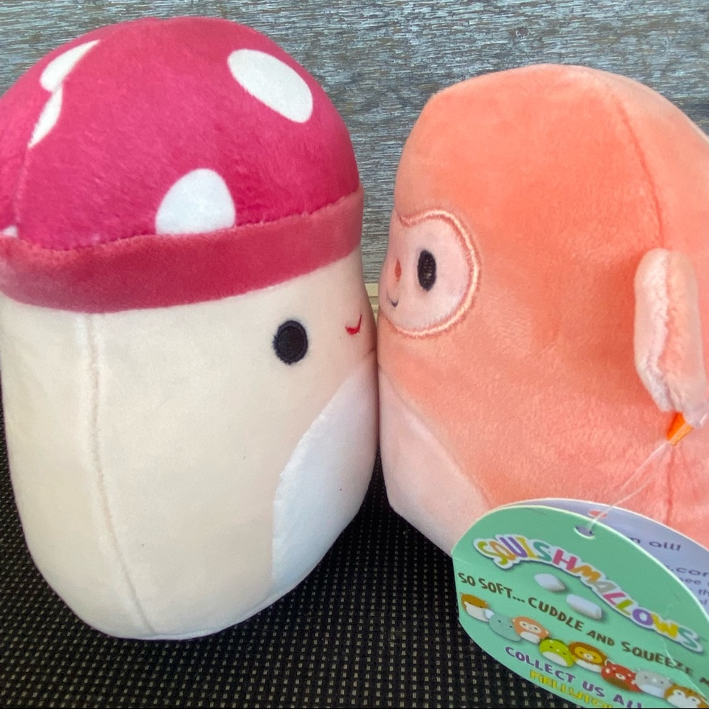 NWT 2 rare 5” squishmallows Malcom and Elton - Picture 3 of 9